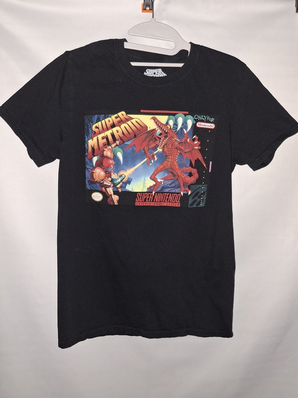 Super Metroid Black Graphic Tee - Nintendo